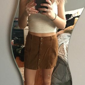 Corduroy Skirt